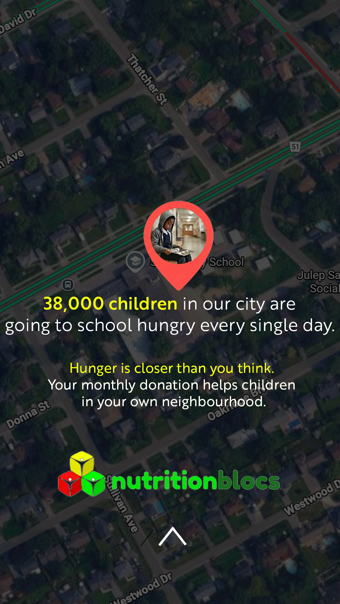 hunger is closer than you think facebook story